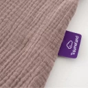 Sommerschlafsack LIEBMICH Baumwollmusselin kastanie