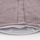 Sommerschlafsack LIEBMICH Baumwollmusselin schokopflaume