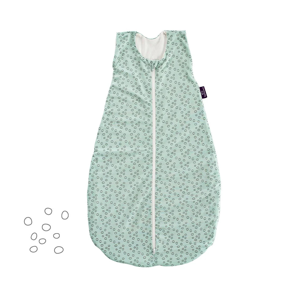 Sommerschlafsack LIEBMICH Kreise mint