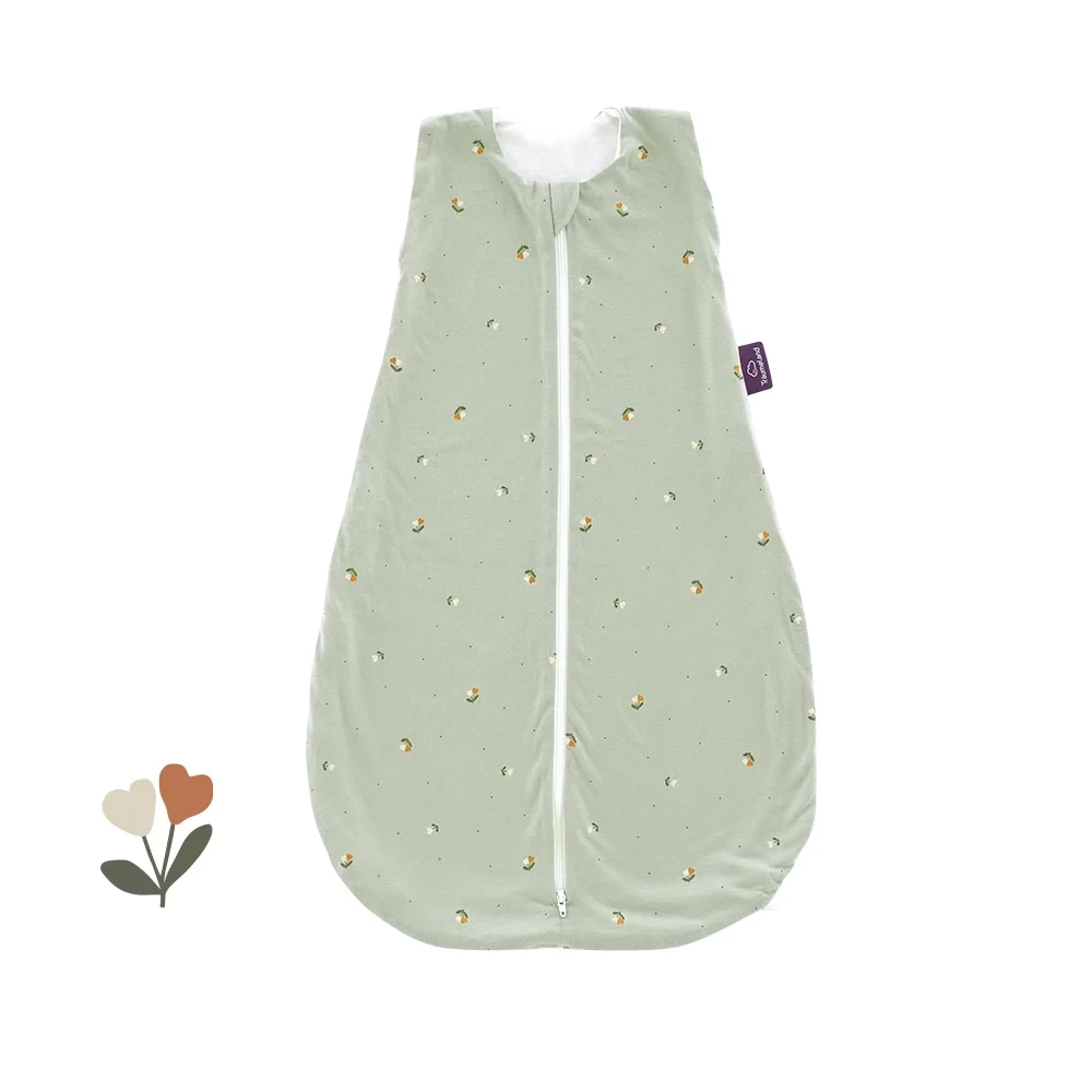Sommerschlafsack LIEBMICH Fiore grün