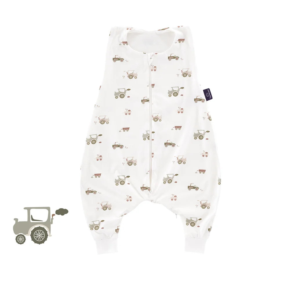 Schlafanzug light "to GO" Little Farm grün