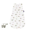 Sommerschlafsack LIEBMICH Baumwolle Little Farm grün