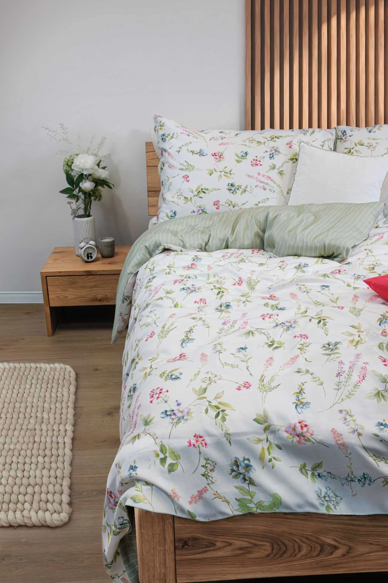 Tencel Luxury Wende-Bettwäsche Blumenliebe