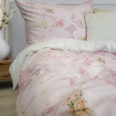 Luxury Wende- Bettwäsche "filigrane Blüten"