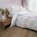 Luxury Wende- Bettwäsche "blühende Vielfalt"