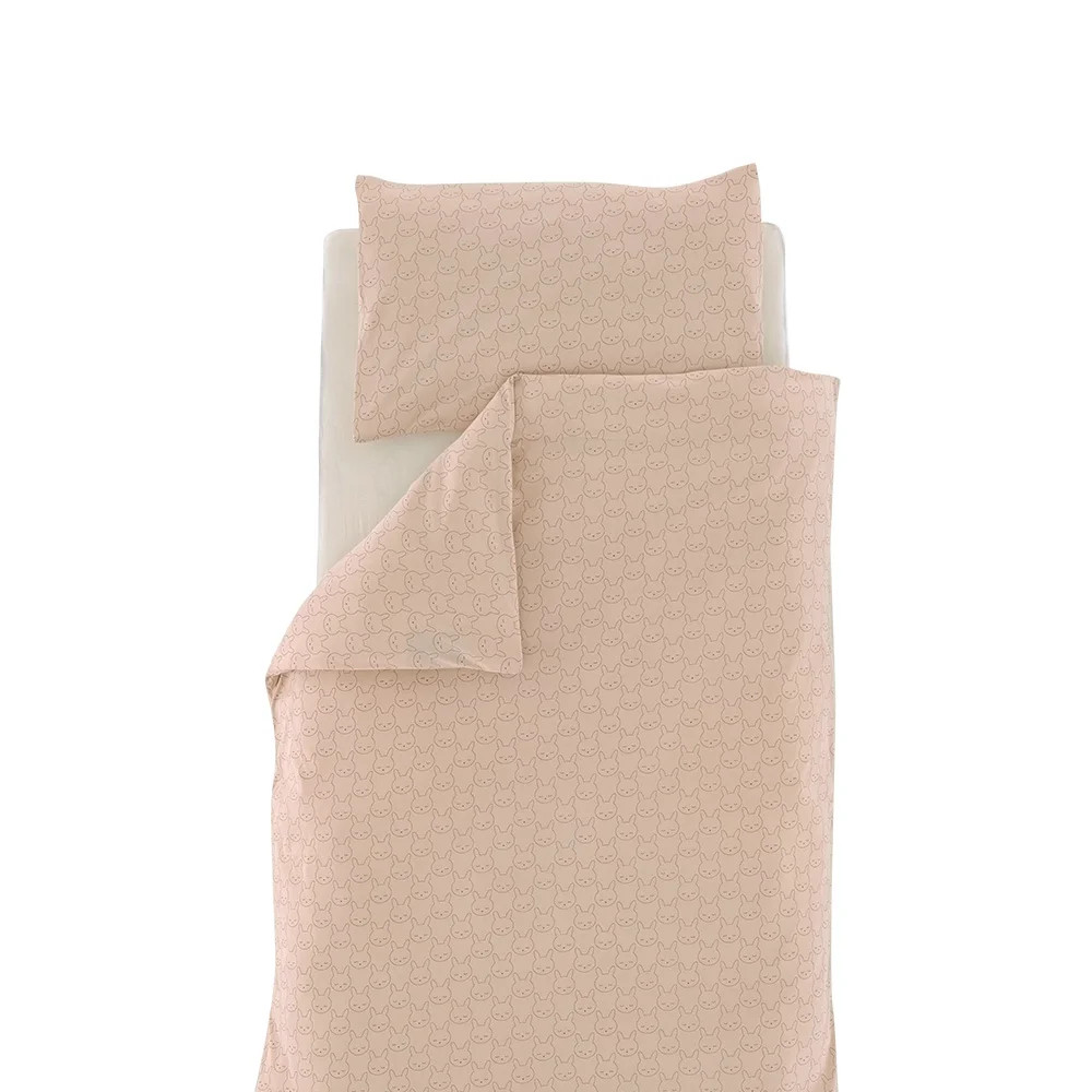 Bettwäsche Jersey Kuschelhase beige