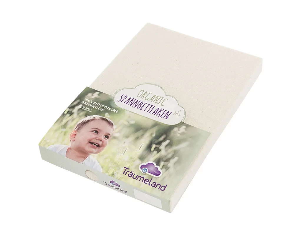 Spannbetttuch Organic Naturweiß