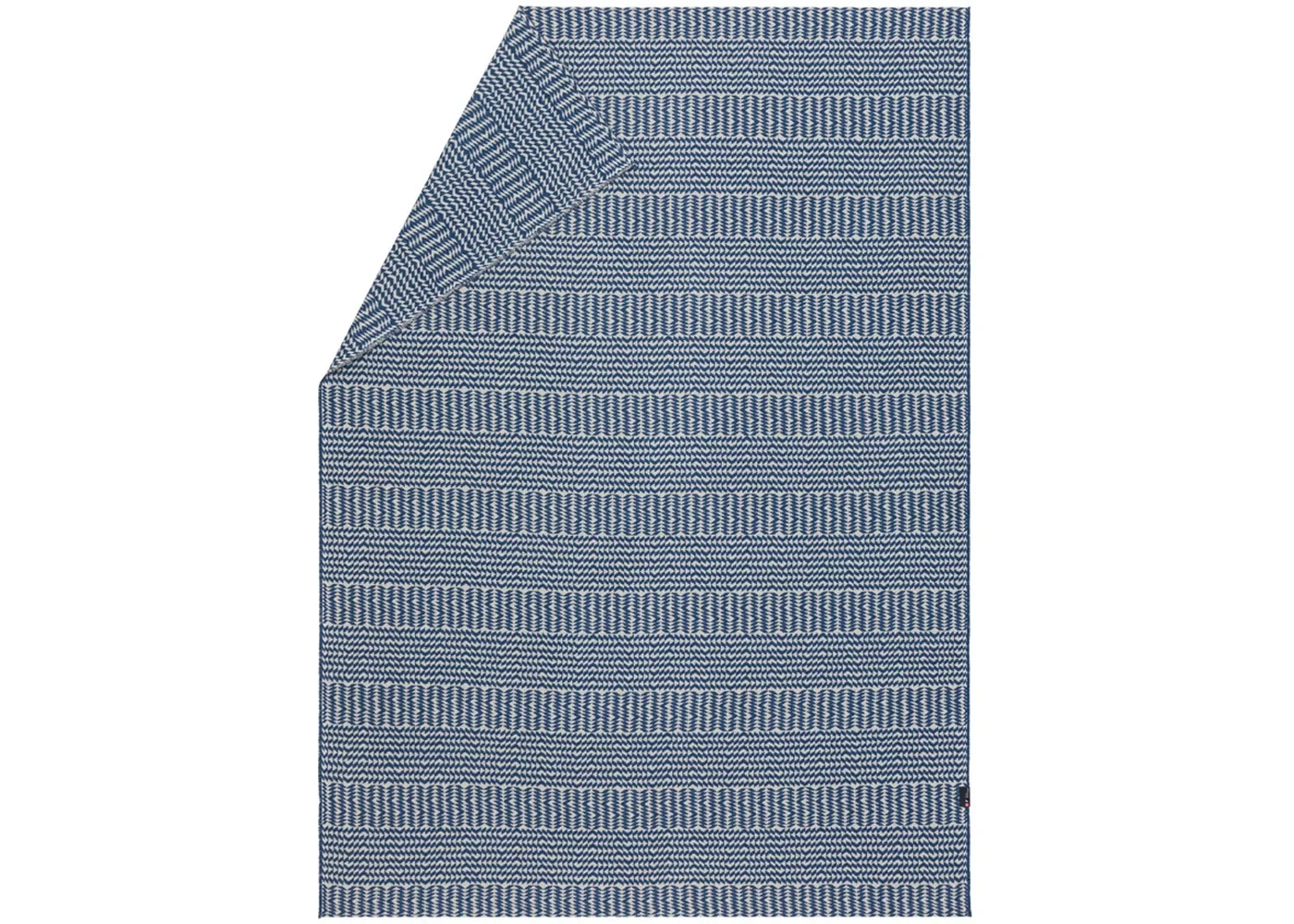 LINO Leinendecke "Bordüre" (GRS), 135x200 cm