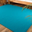 Teppich in Grün-, Mint- oder Petroltönen - Atlantis 0300