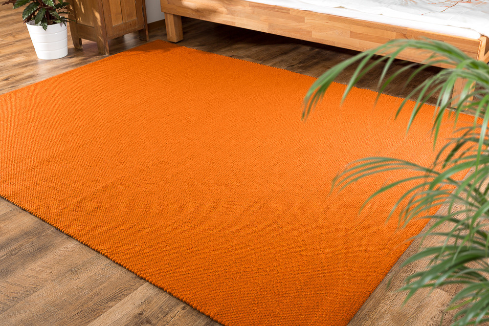 Orange carpet outlet