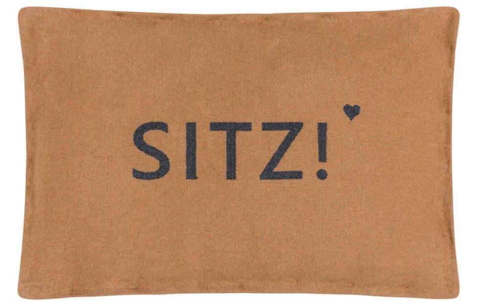 NOVA Hundekissen "Sitz" mit Zip (GRS) 60x90 cm