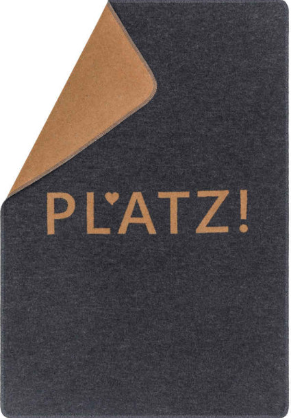 Haustierdecke "Platz..." (GRS) 70x90 cm
