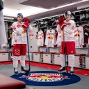 bedruckte Logomatte Red Bull Salzburg
