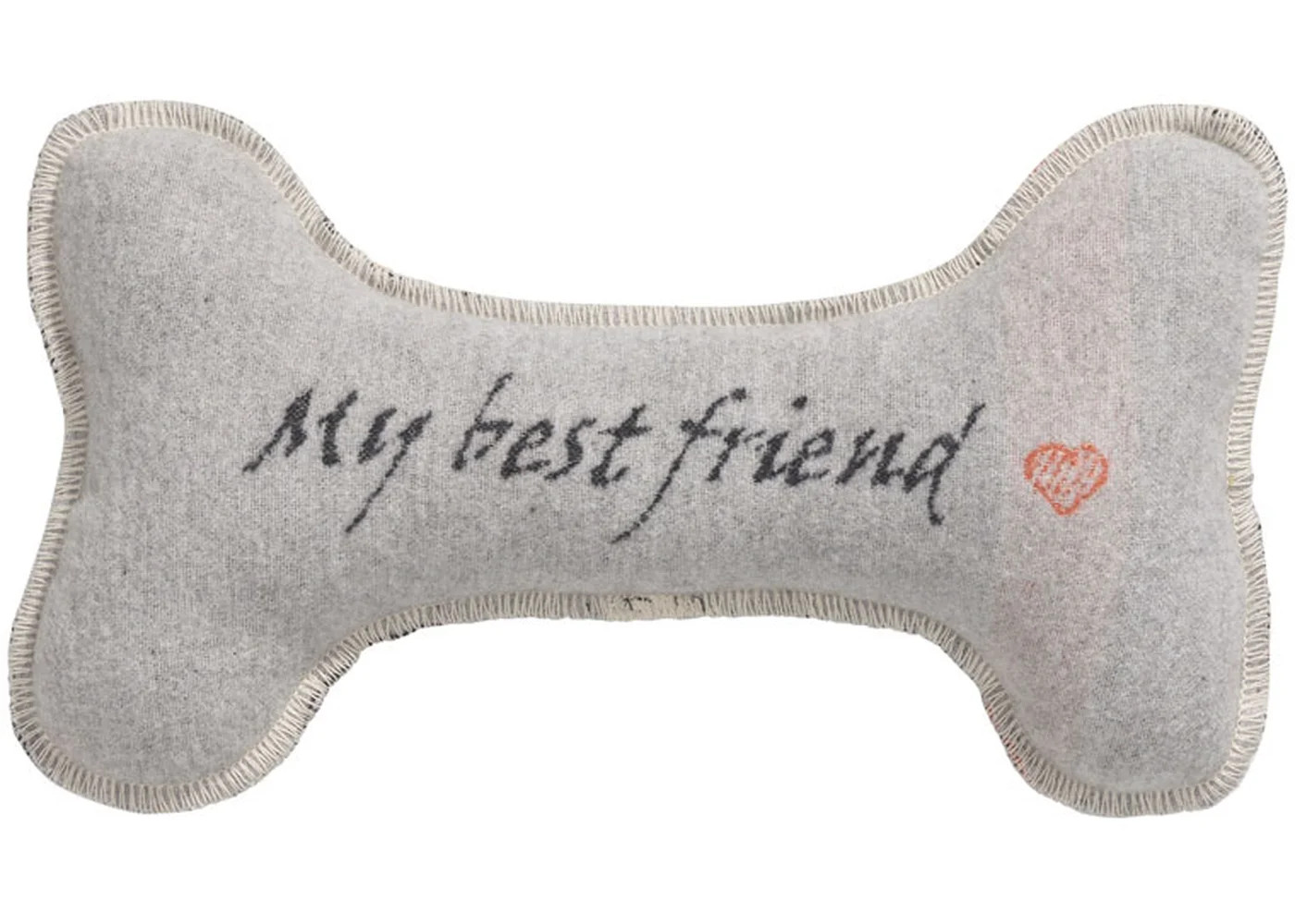 Hundeknochen "my best friend" inkl. Füllung (GRS) 40x20 cm