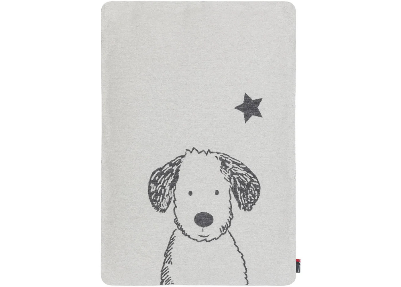 NOVA Hundebett ohne Füllung "my happy place" (GRS) 90x60 cm