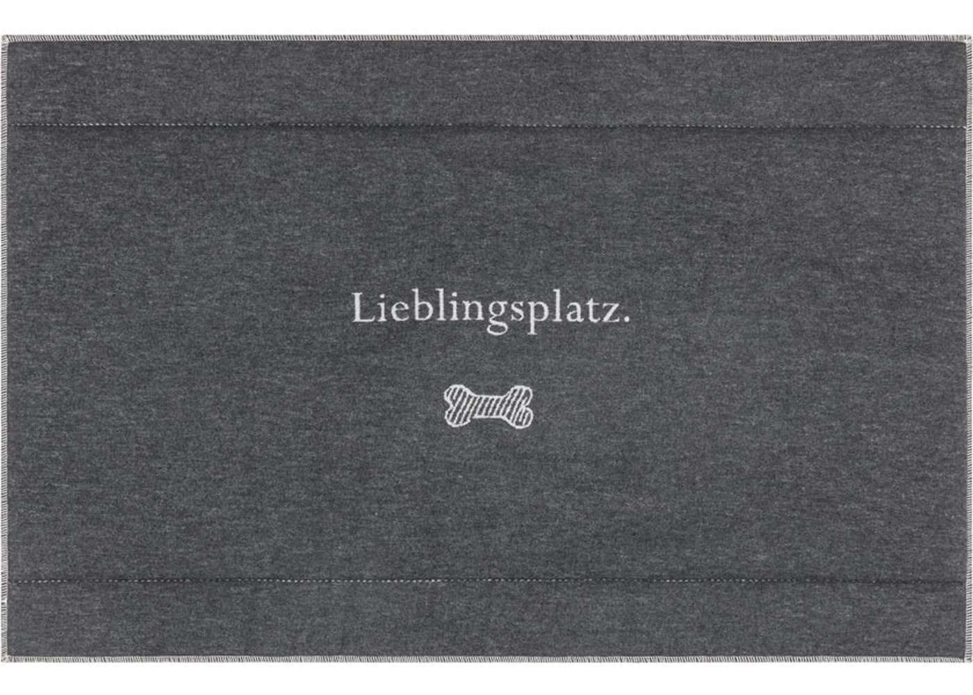 Hundematte, gefüttert "Lieblingsplatz" gross (GRS) 120x80cm