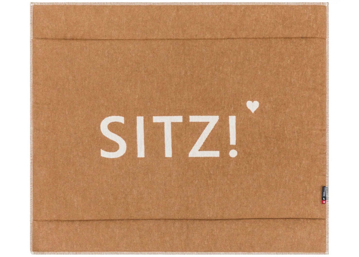 Hundematte, gefüttert "Platz" klein (GRS) 80x70 cm