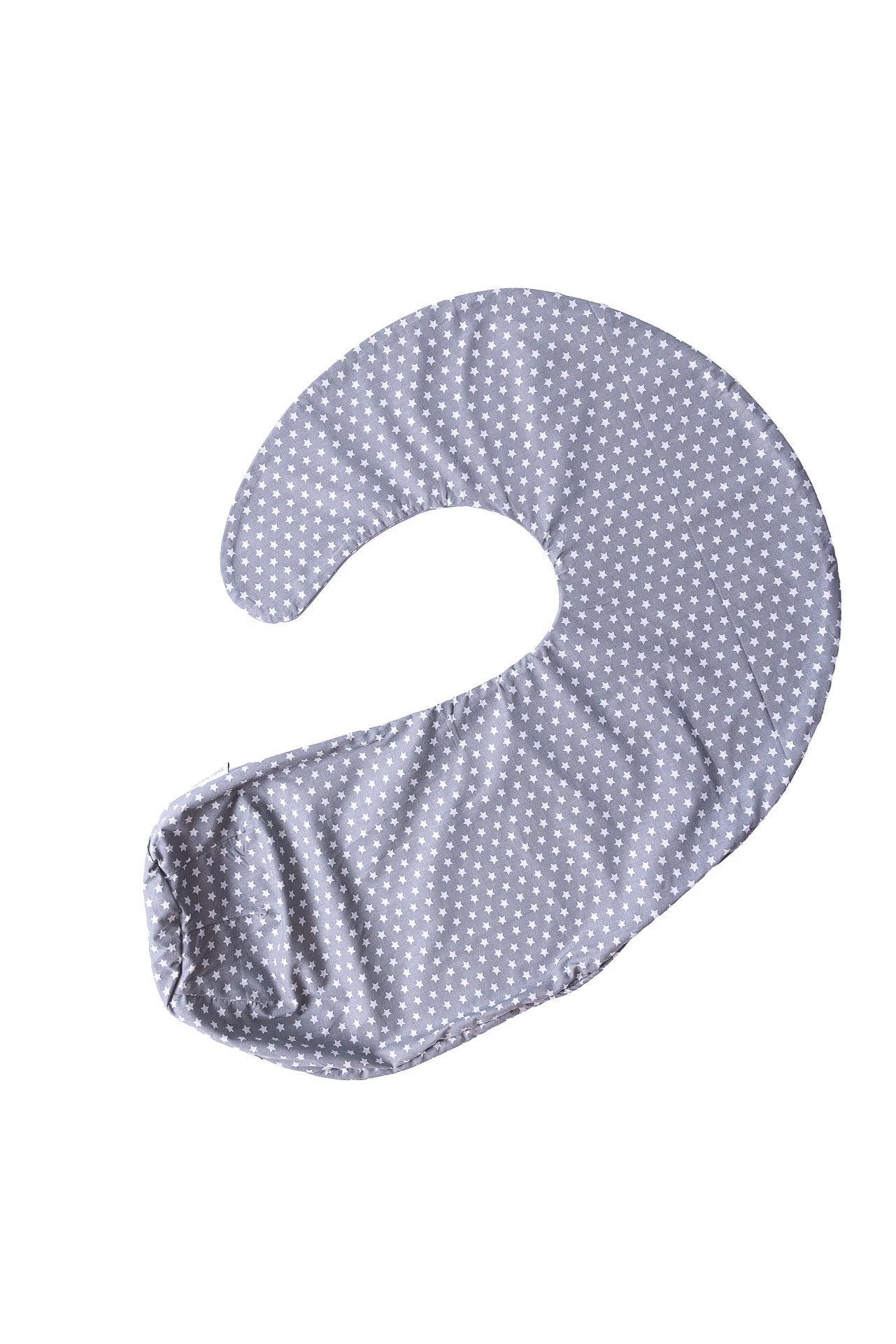 Stillschnecke Bezug Grau mit Sterne
