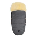 LOVE THE NATURE Lammfell Kinderwagen Fußsack