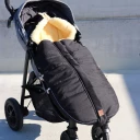 ALLEX Lammfell Fußsack