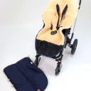 ALLEX Lammfell Fußsack