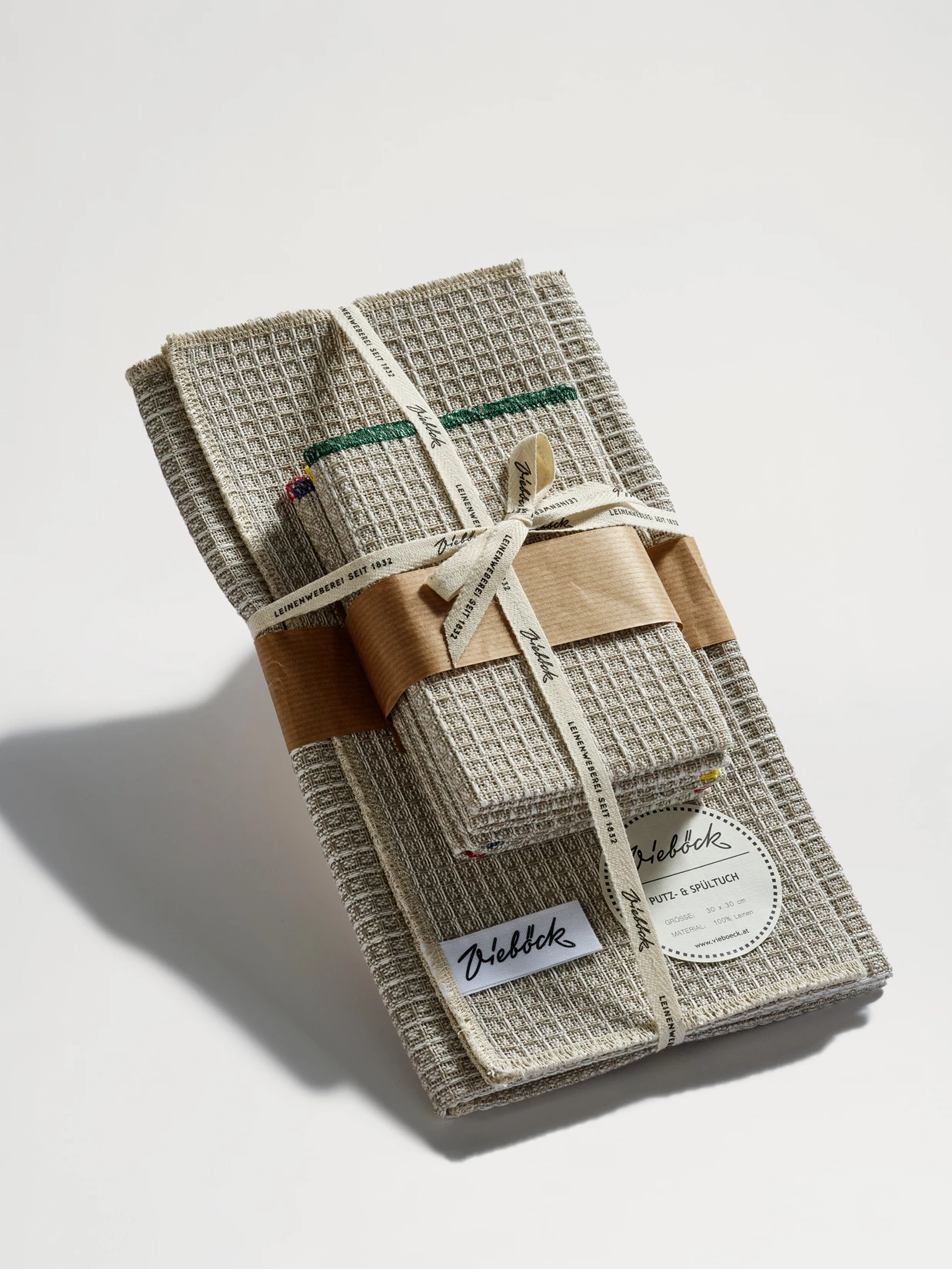 Leinen Putzset