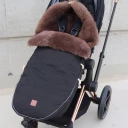 TOFFEE Lammfell Fußsack
