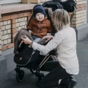 TOFFEE Lammfell Fußsack