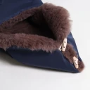 TOFFEE Lammfell Fußsack