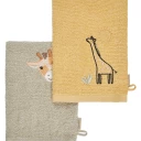 Waschlappen 2erP. GIRAFFE Kaya