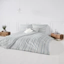 Aktion Leinenbettwäsche Nizza Streifen 140x200/70x90 cm, nur solange der Vorrat reicht