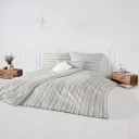 Aktion Leinenbettwäsche Nizza Streifen 140x200/70x90 cm, nur solange der Vorrat reicht