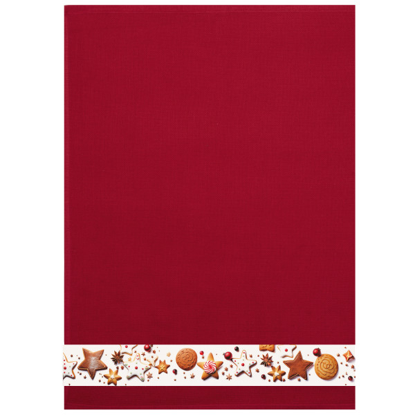 Waffelgeschirrtuch Sweet Xmas , Gr. 50x70cm