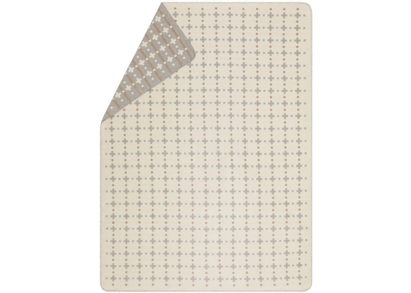 SAVONA Wohndecke "Kreuze" (GRS), 200 x 150 cm