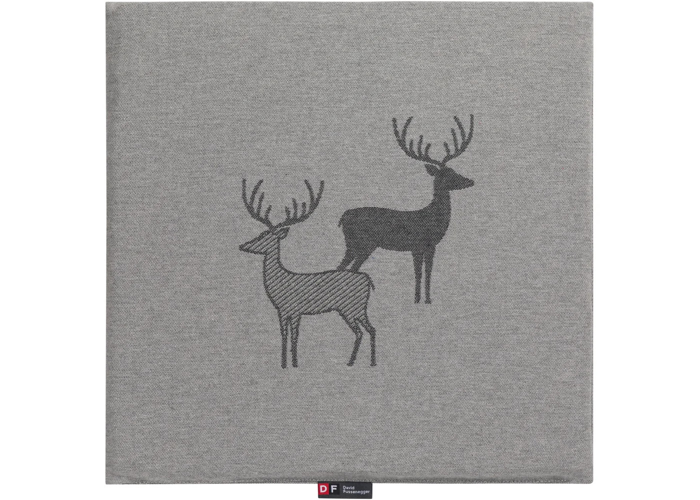 PORTO Sitzkissen "Hirschpaar", (GRS) 40x40 cm