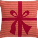 SILVRETTA gefülltes Kissen "Geschenk" (GRS), 45 x 45 cm