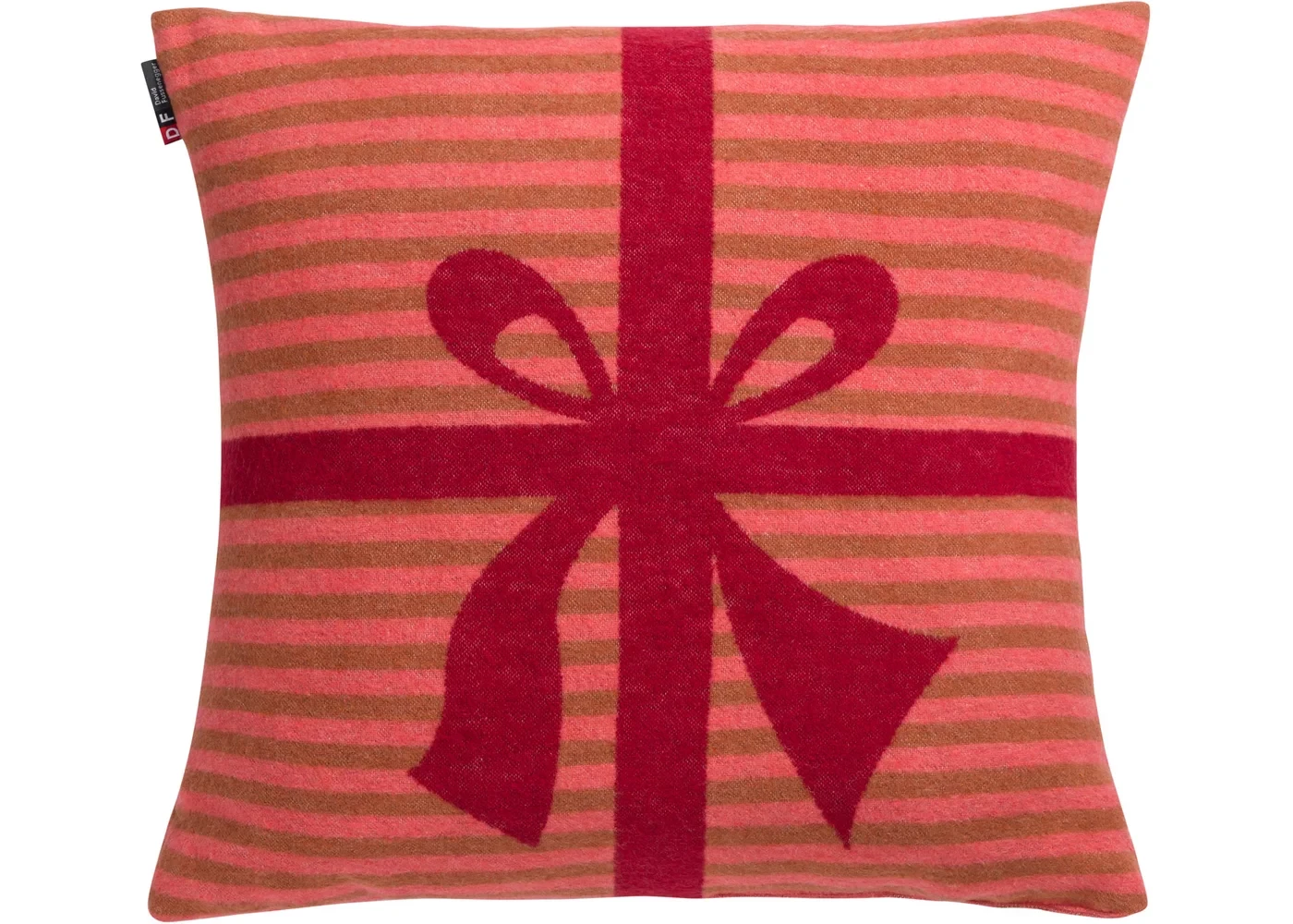 SILVRETTA gefülltes Kissen "Geschenk" (GRS), 45 x 45 cm