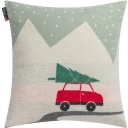 SILVRETTA Kissenhülle "Auto/Tanne" (GRS) 40x40 cm