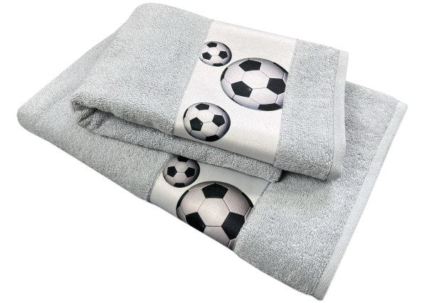 Duschtuch Fußball 75x150 cm