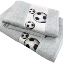 Duschtuch Fußball 75x150 cm