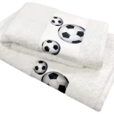 Duschtuch Fußball 75x150 cm