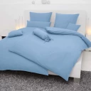 Mako Soft Seersucker Bettwäsche PIANO, 140x200/70x90 cm