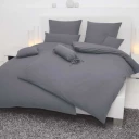 Mako Soft Seersucker Bettwäsche PIANO, 140x200/70x90 cm