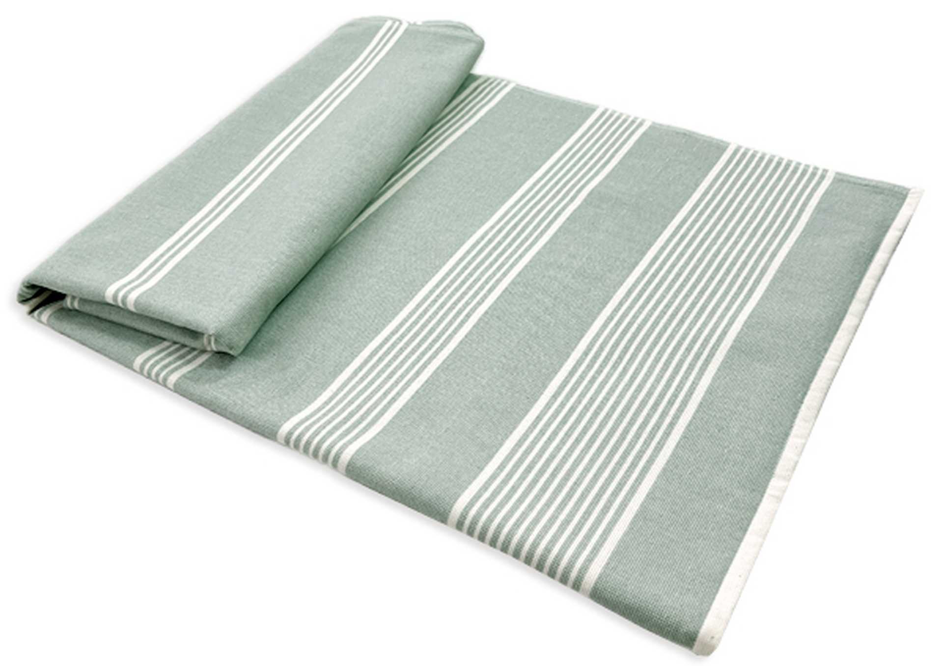 XXL Strand- und Saunatuch mit Streifendesign, 100x200 cm