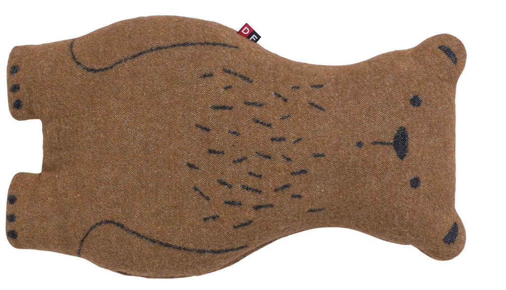 JUWEL gefülltes Kissen "Bär" (GRS) 22x40 cm