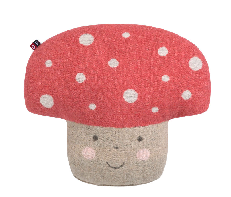 JUWEL gefülltes Kissen "Pilz" (GRS)  30x30 cm