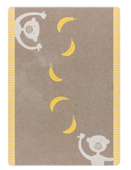 JUWEL Kinderdecke "Banana Breeze" (GRS) 100x140 cm