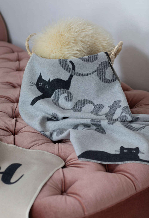 Haustierdecke "cool cats..." (GRS) 70x90 cm