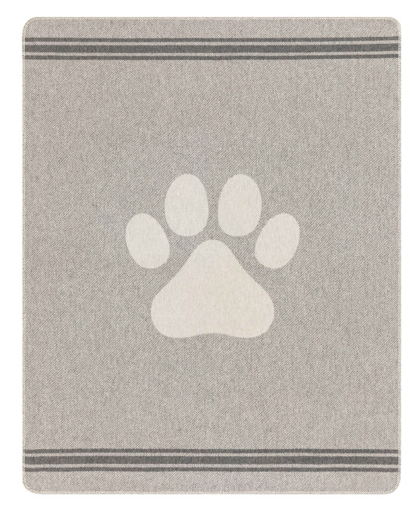 Haustierdecke "Paws" (GRS) 100x140 cm