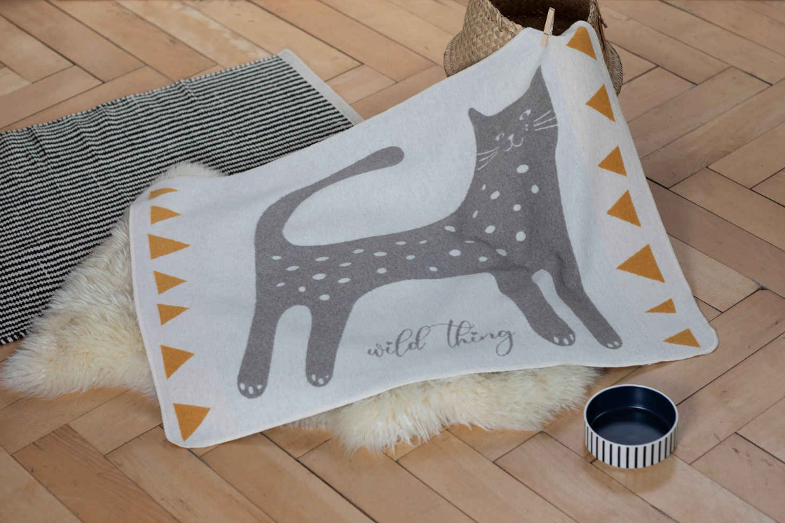 Haustierdecke "Wild Thing" (GRS) 70x90 cm